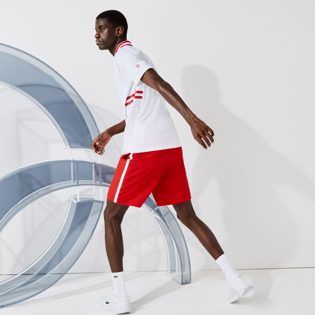 Men’s Lacoste SPORT x Novak Djokovic Breathable Stretch Shorts Men’s Lacoste SPORT x Novak Djokovic Breathable Stretch Shorts