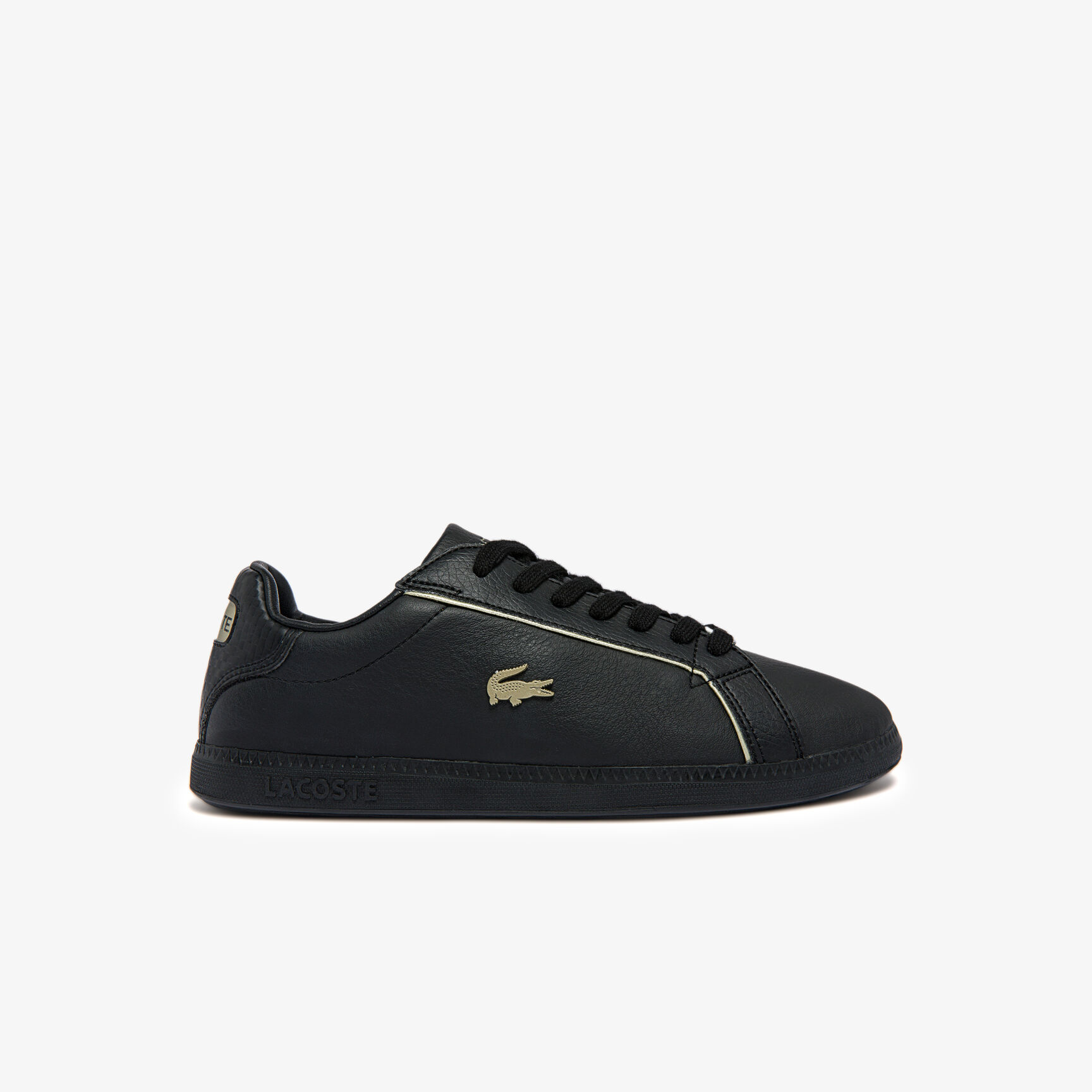 Women's Graduate Leather Metallic Detailing Trainers Women's Graduate Leather Metallic Detailing Trainers