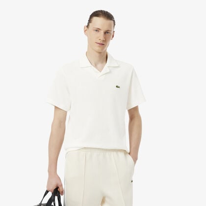 Classic Fit Cotton-linen Polo Shirt