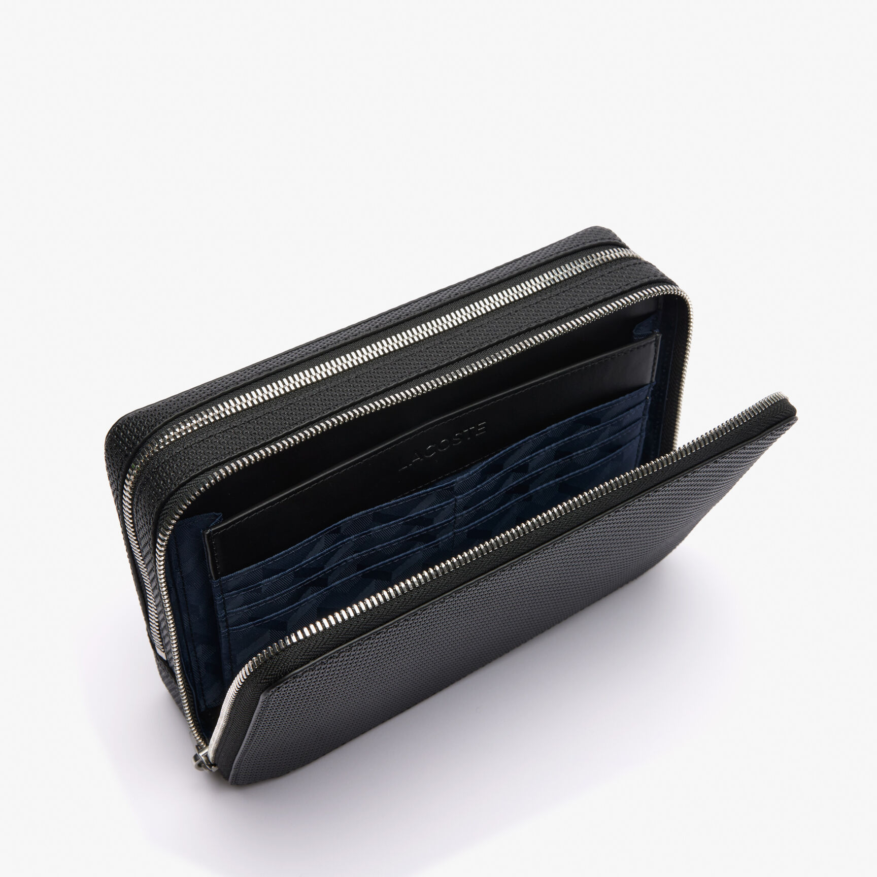 Chantaco Pique Leather Zipped Pouch Chantaco Pique Leather Zipped Pouch