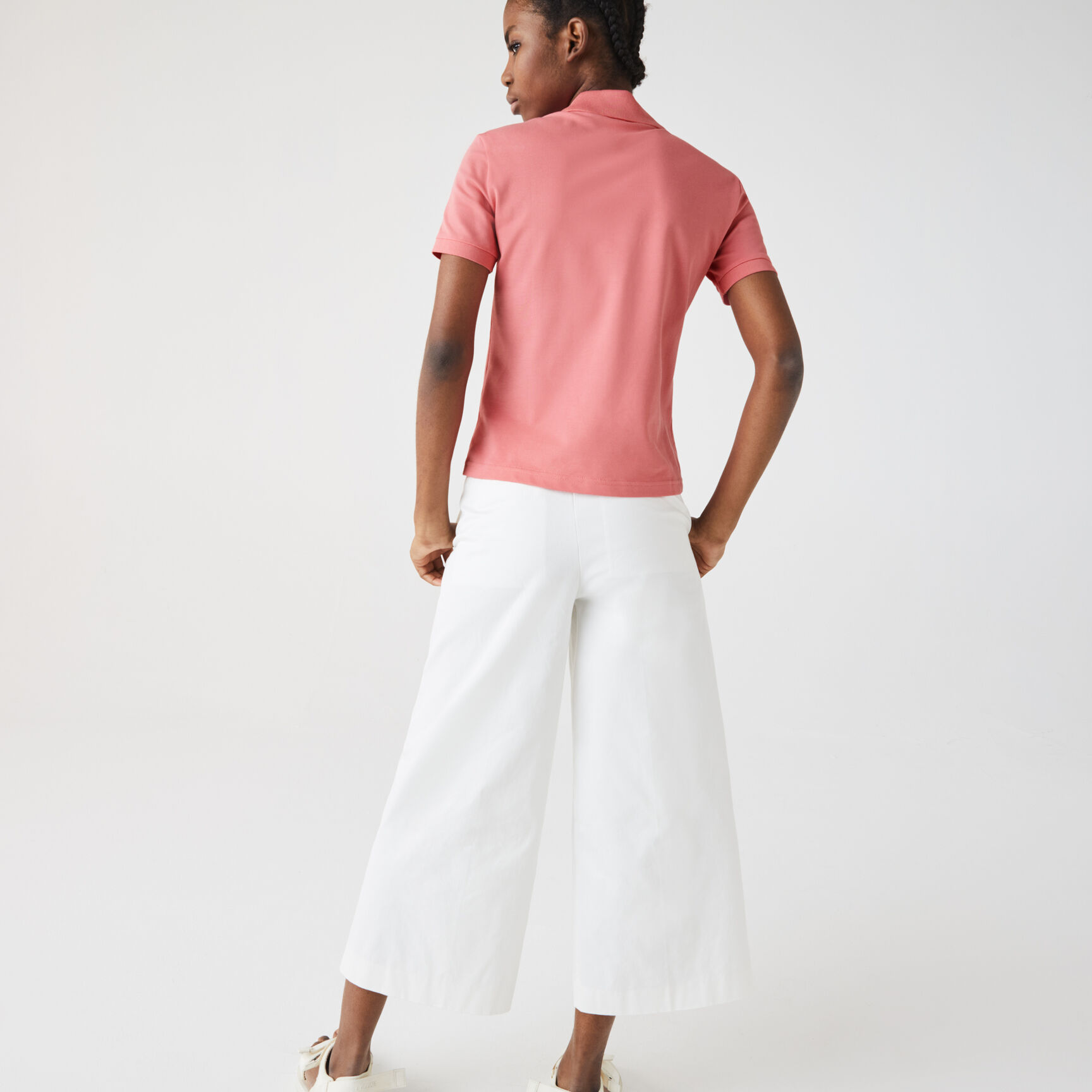 Women’s Lacoste LIVE Slim Fit Stretch Cotton Piqué Polo Women’s Lacoste LIVE Slim Fit Stretch Cotton Piqué Polo