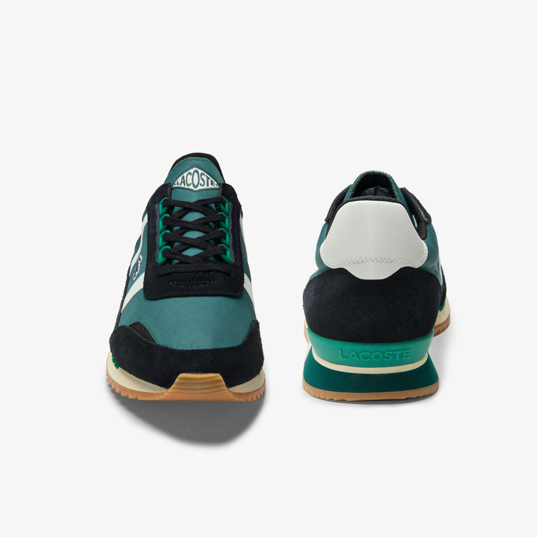 Men’s Partner Retro Textile and Suede Trainers Men’s Partner Retro Textile and Suede Trainers