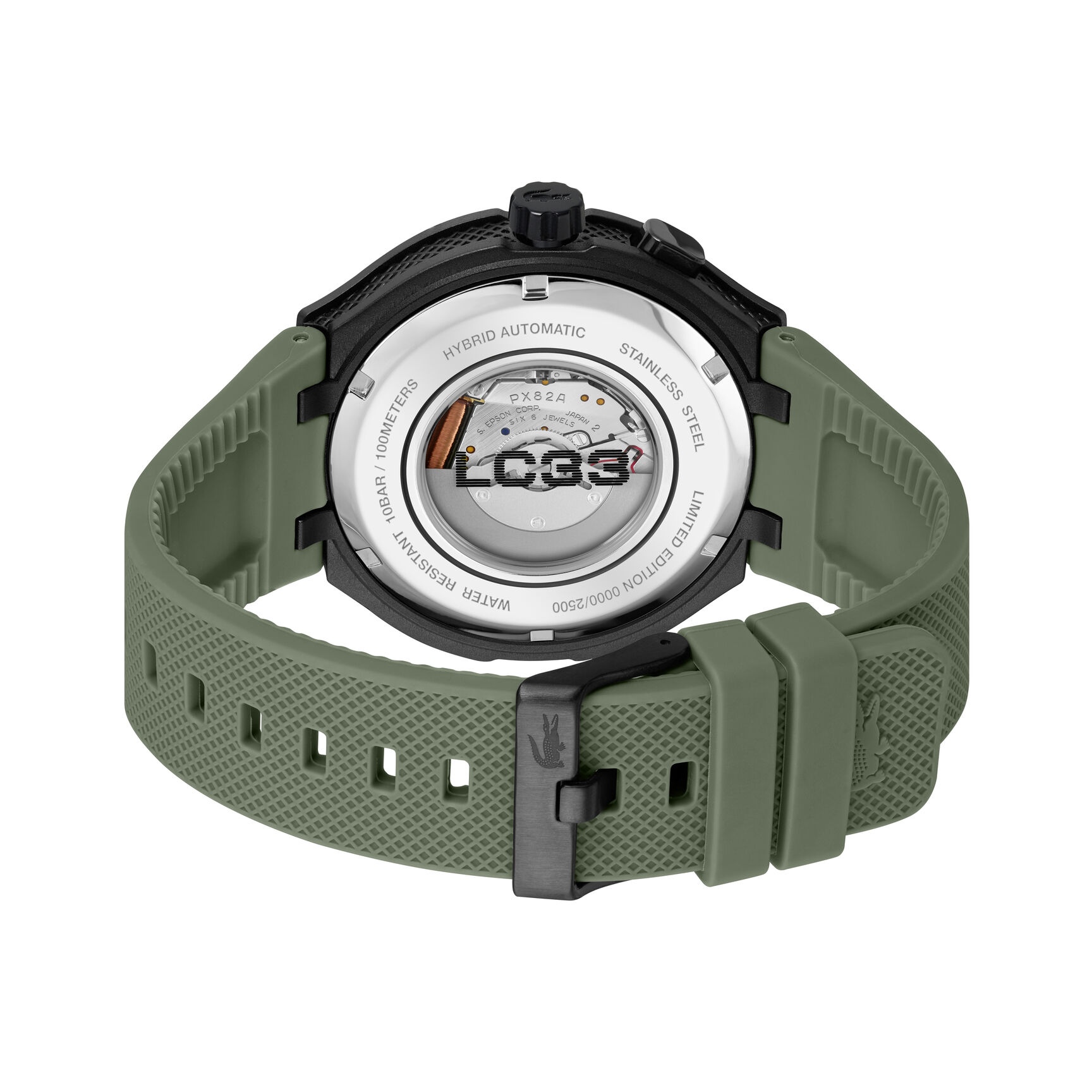 LC33 Green Silicone Watch LC33 Green Silicone Watch
