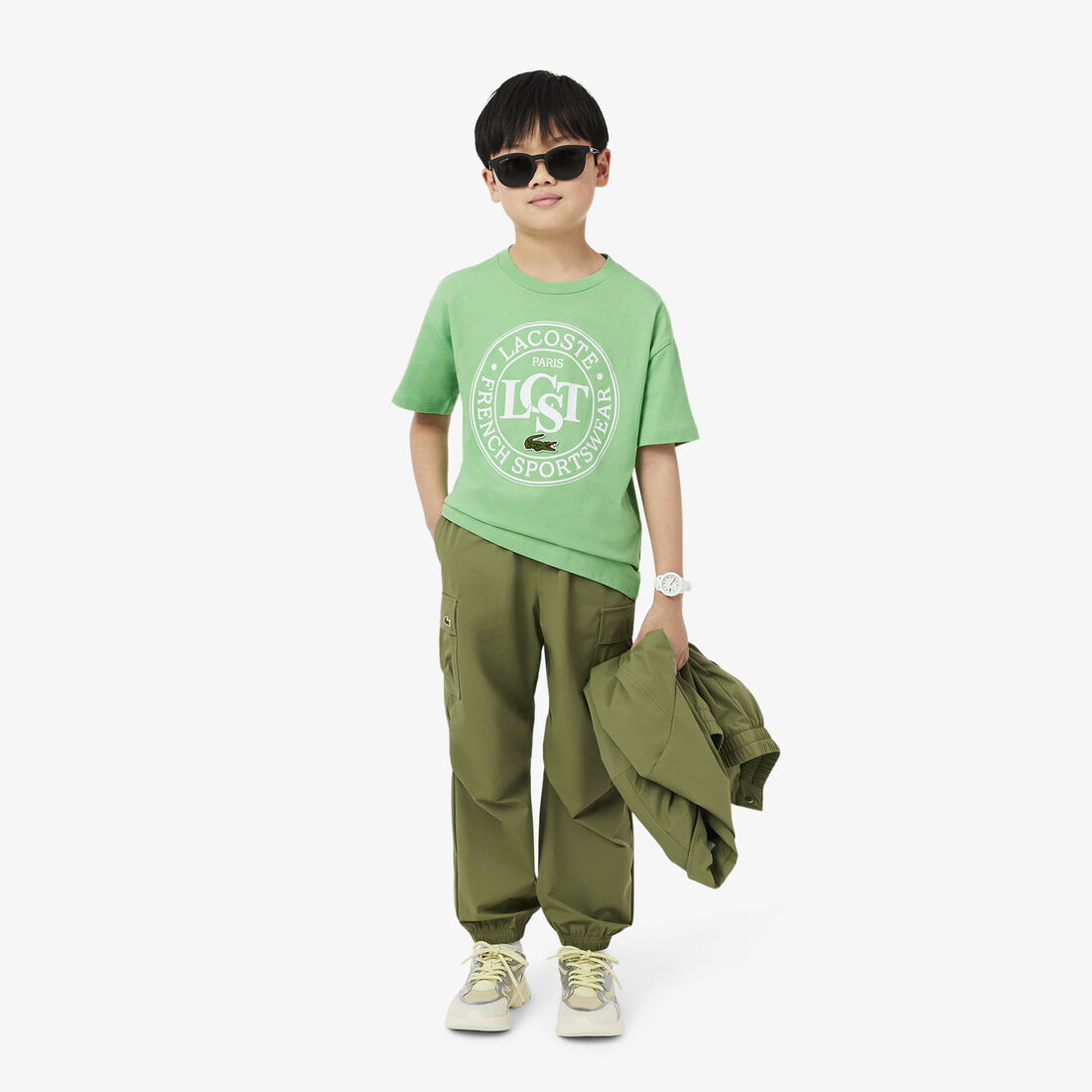 Contrast Badge Cotton T-shirt Contrast Badge Cotton T-shirt