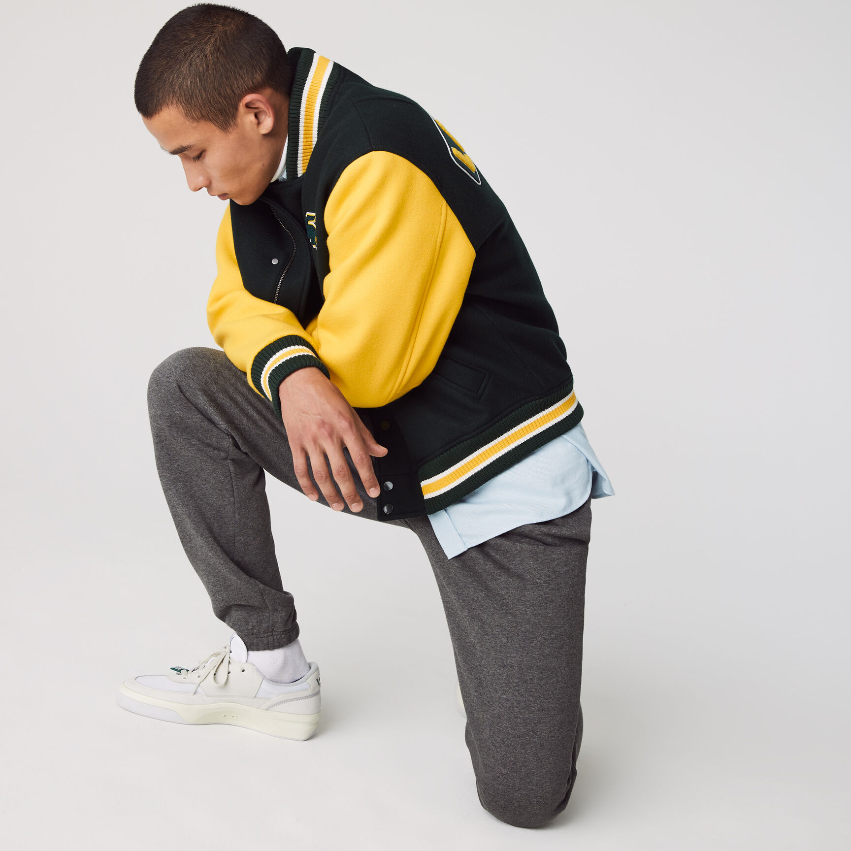 Men's Lacoste SPORT Tennis trackpants in fleece