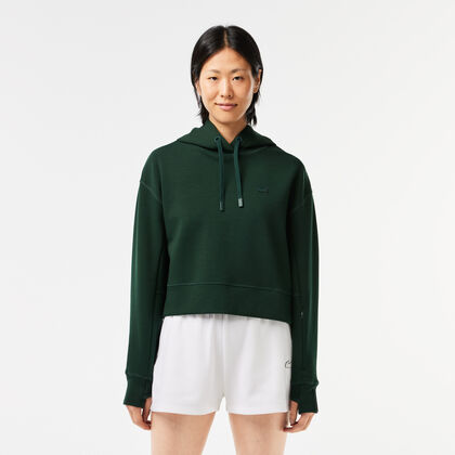 Short Cut Cotton Hoodie