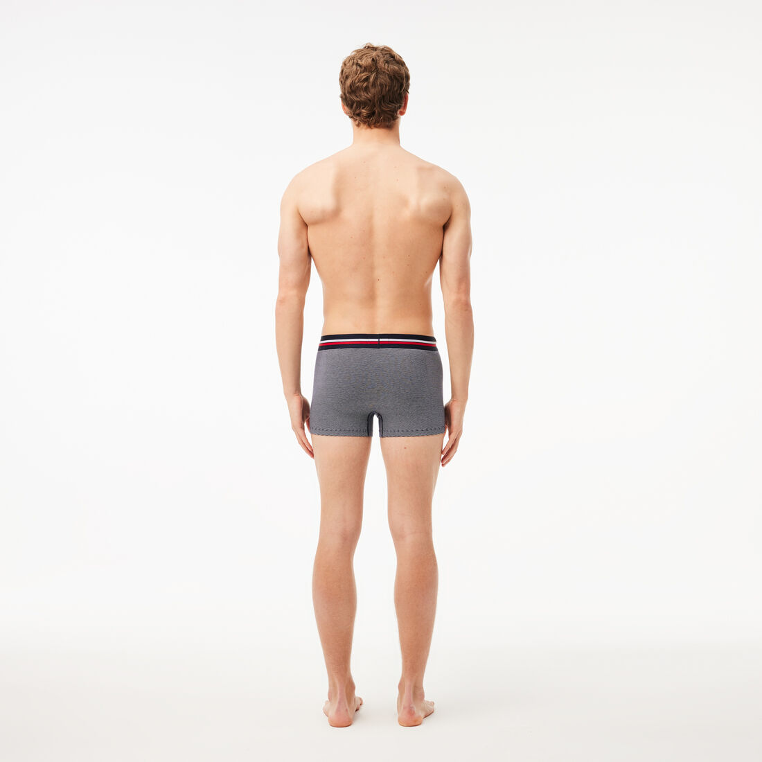 Pack Of 3 Iconic Trunks With Three-Tone Waistband Pack Of 3 Iconic Trunks With Three-Tone Waistband