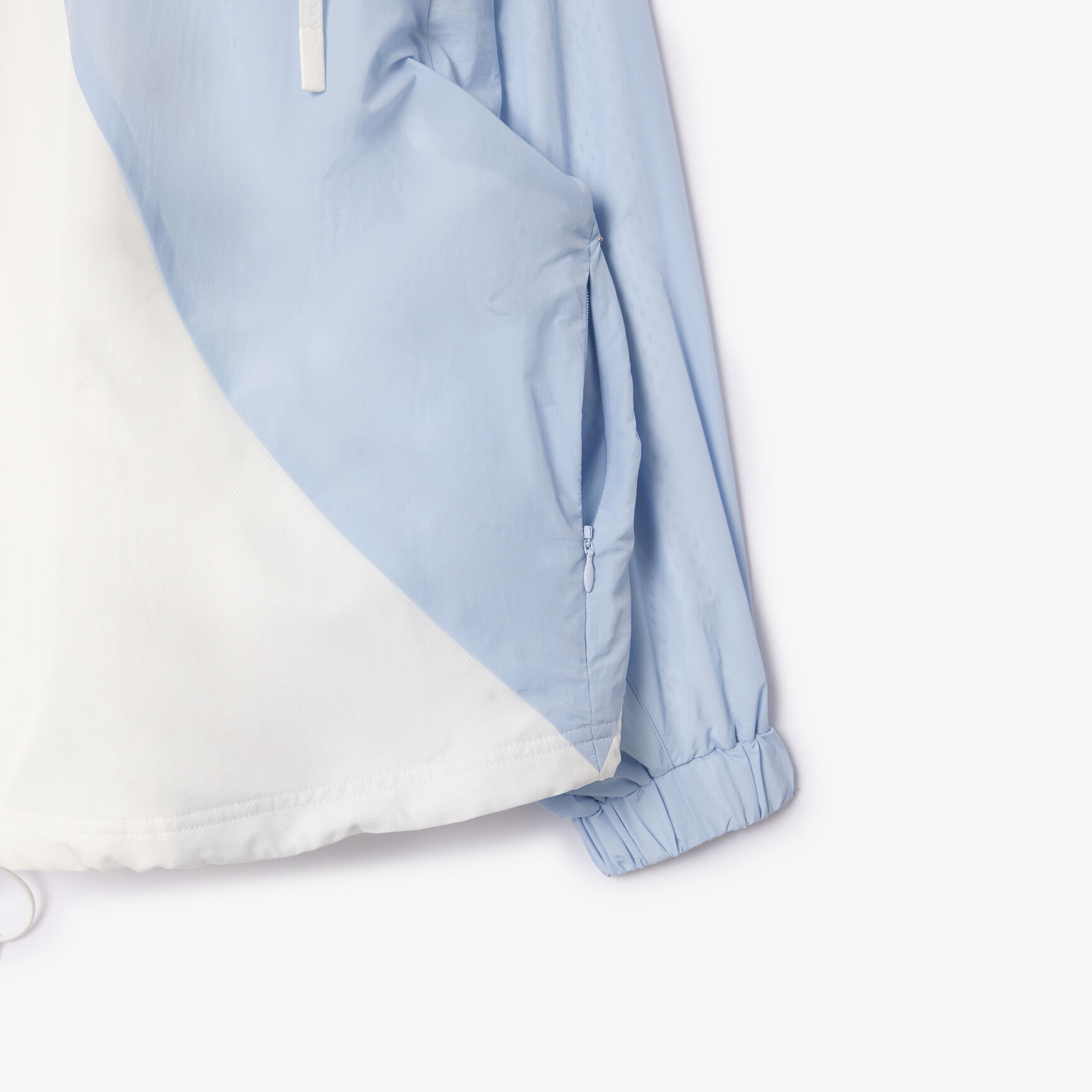 Oversized Colourblock Nylon Track Vest