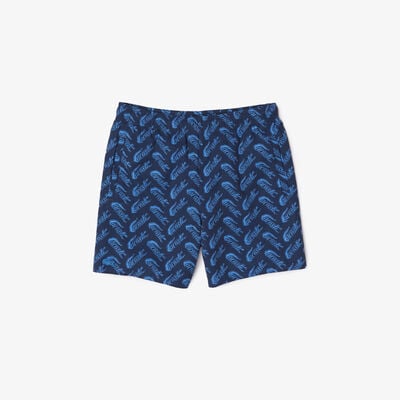 Men’s Lacoste Croc Print Swimsuit