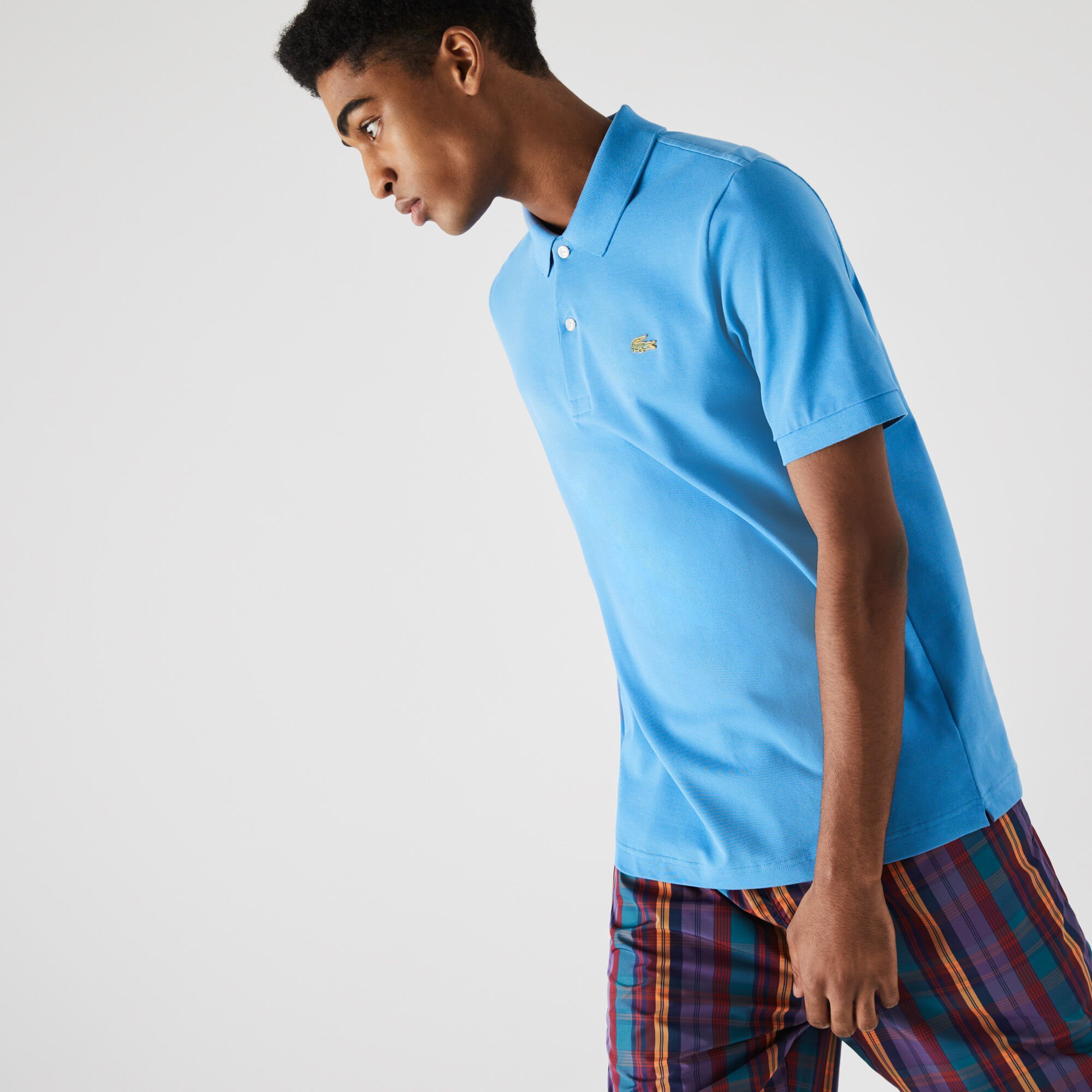 Unisex Lacoste LIVE Standard Fit Stretch Cotton Piqué Polo Unisex Lacoste LIVE Standard Fit Stretch Cotton Piqué Polo