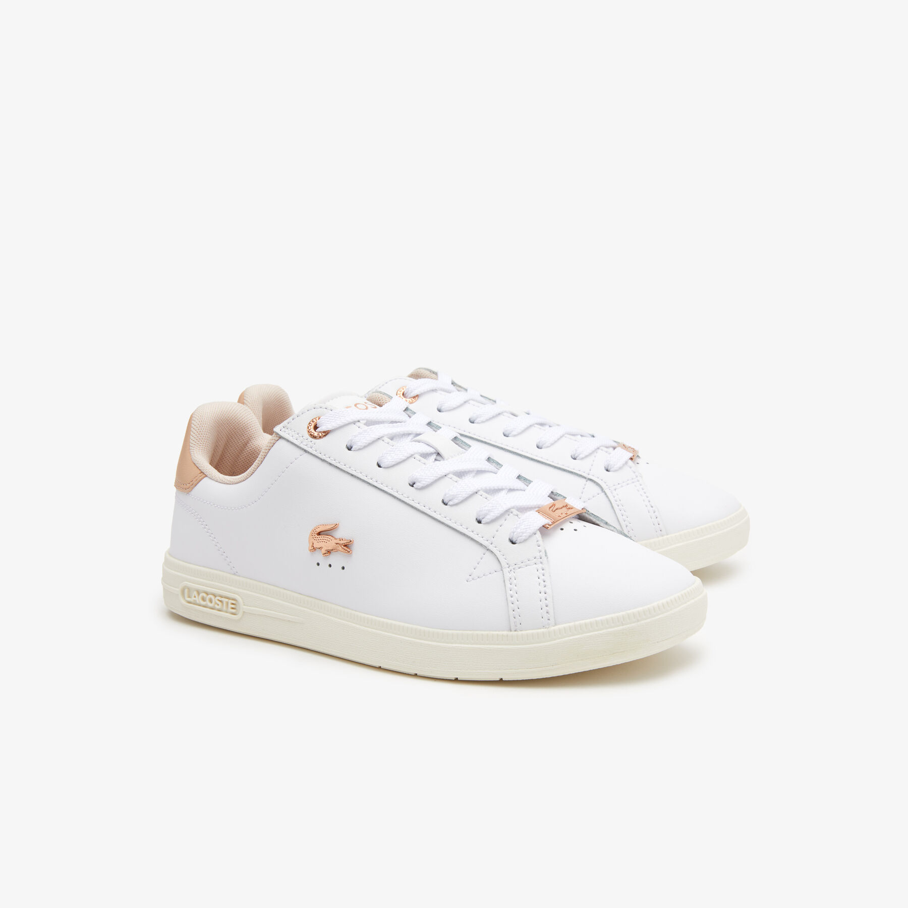 Women's Lacoste Graduate Pro Leather Trainers women s lacoste graduate pro leather trainers