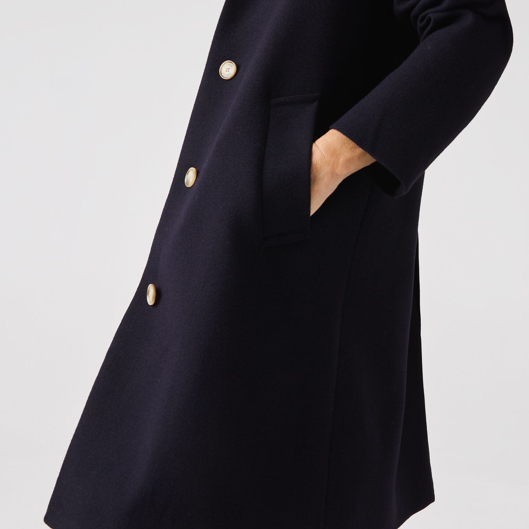 معطف نسائي طويل من الصوف المخلوط معطف نسائي طويل من الصوف المخلوط