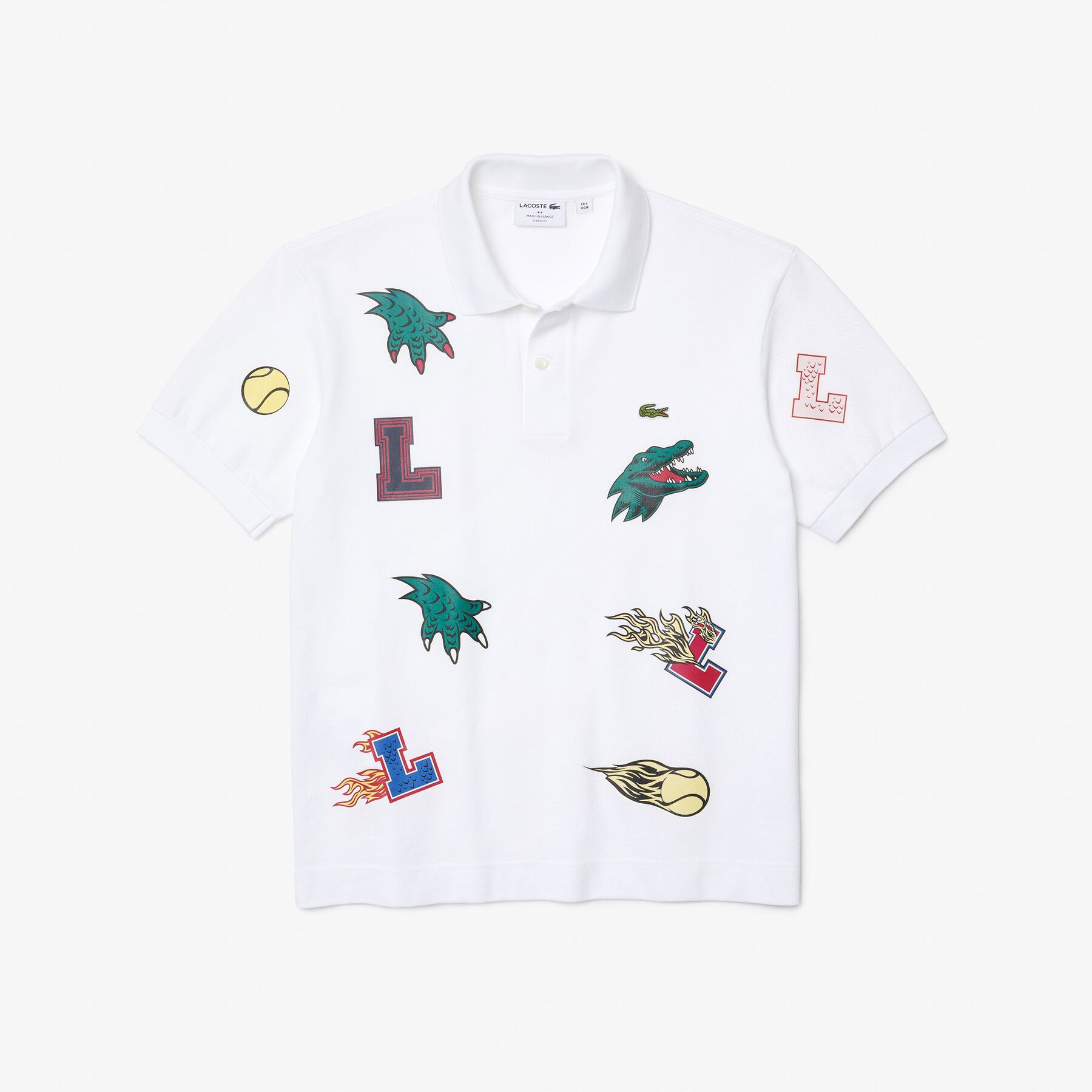 unisex lacoste holiday design your own polo