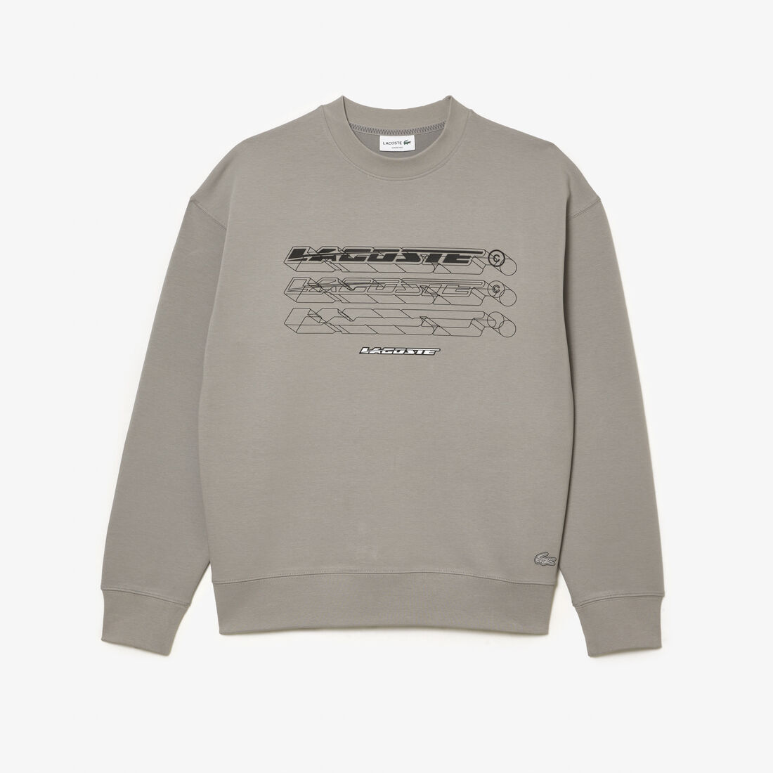 Men&rsquo;s Lacoste Loose Fit Branded Sweatshirt