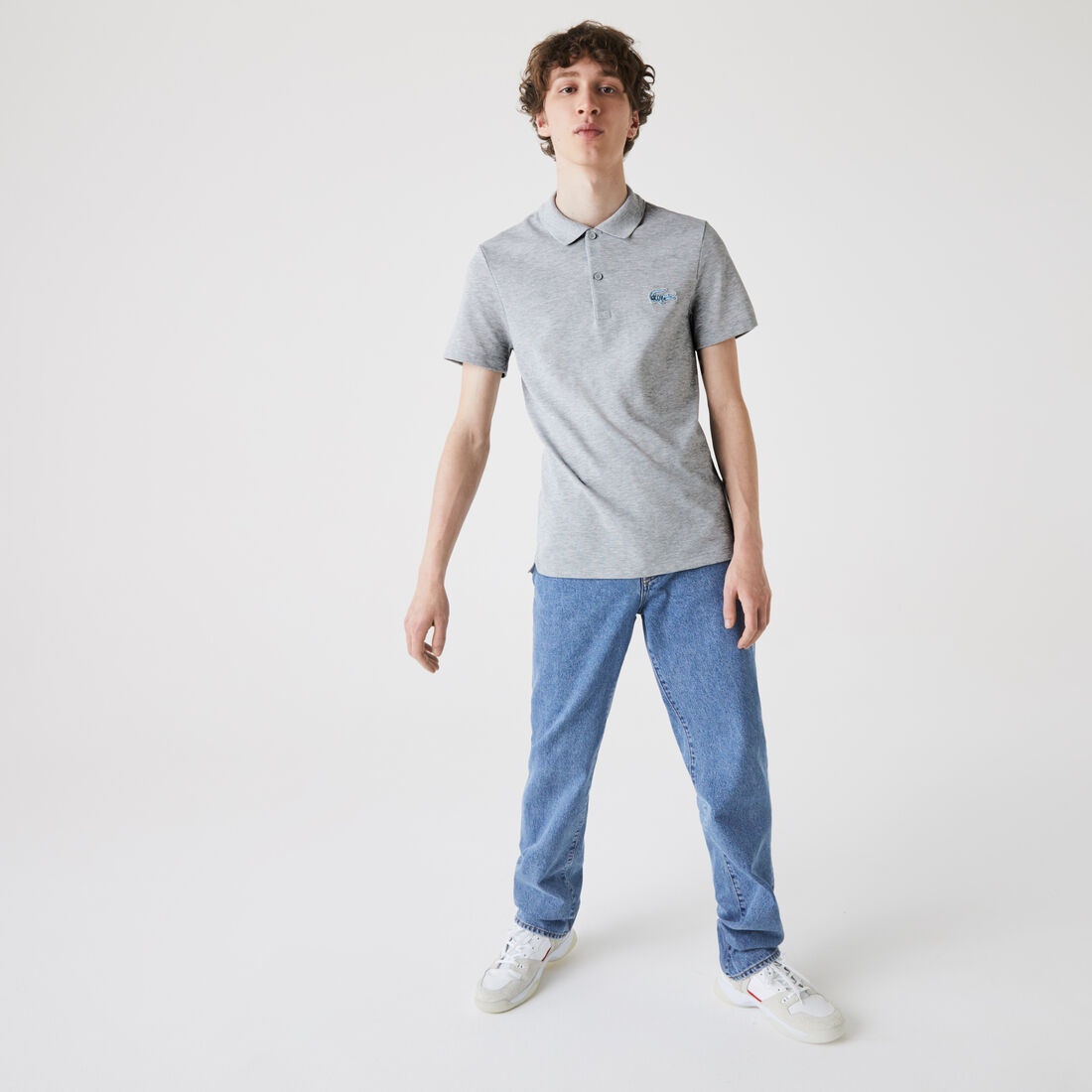 Men’s Lacoste Regular Fit Badge Cotton Piqué Polo Men’s Lacoste Regular Fit Badge Cotton Piqué Polo