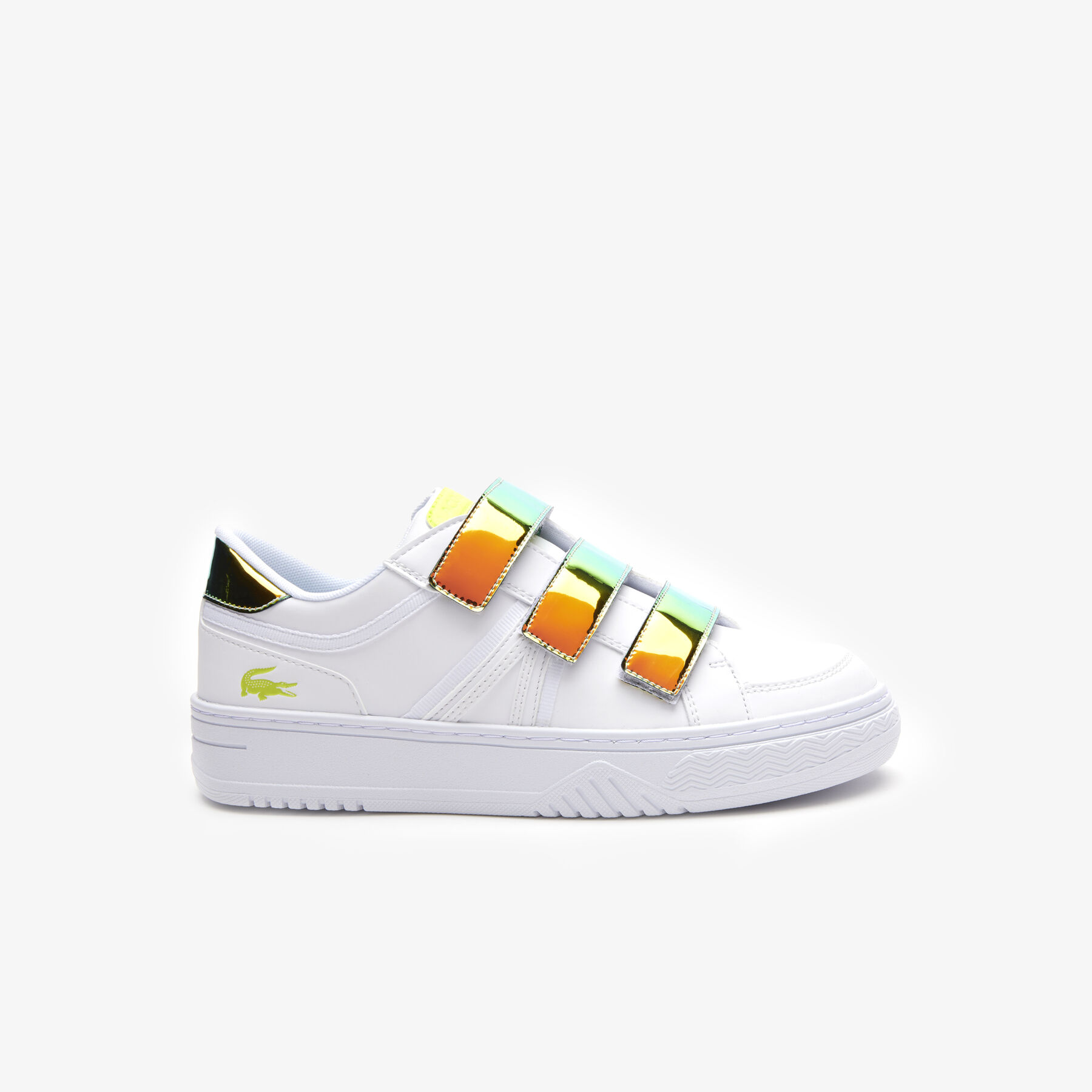 Infants' Lacoste L001 Synthetic Colour Block Trainers infants lacoste l001 synthetic colour block trainers