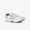 Men's Lacoste L001 Leather Colour Contrast Trainers men s lacoste l001 leather colour contrast trainers