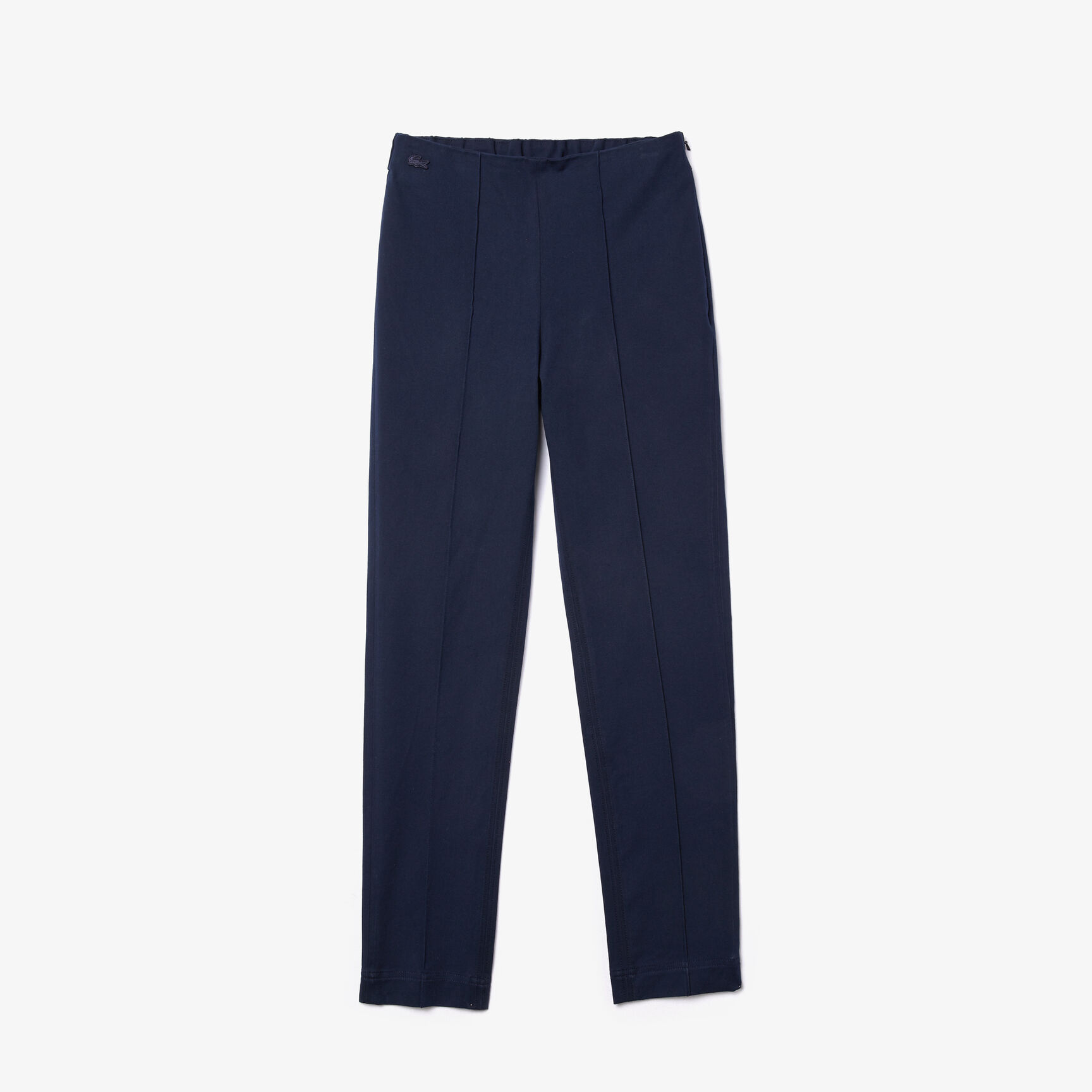 Women's Pleated Stretch Cotton Leggings