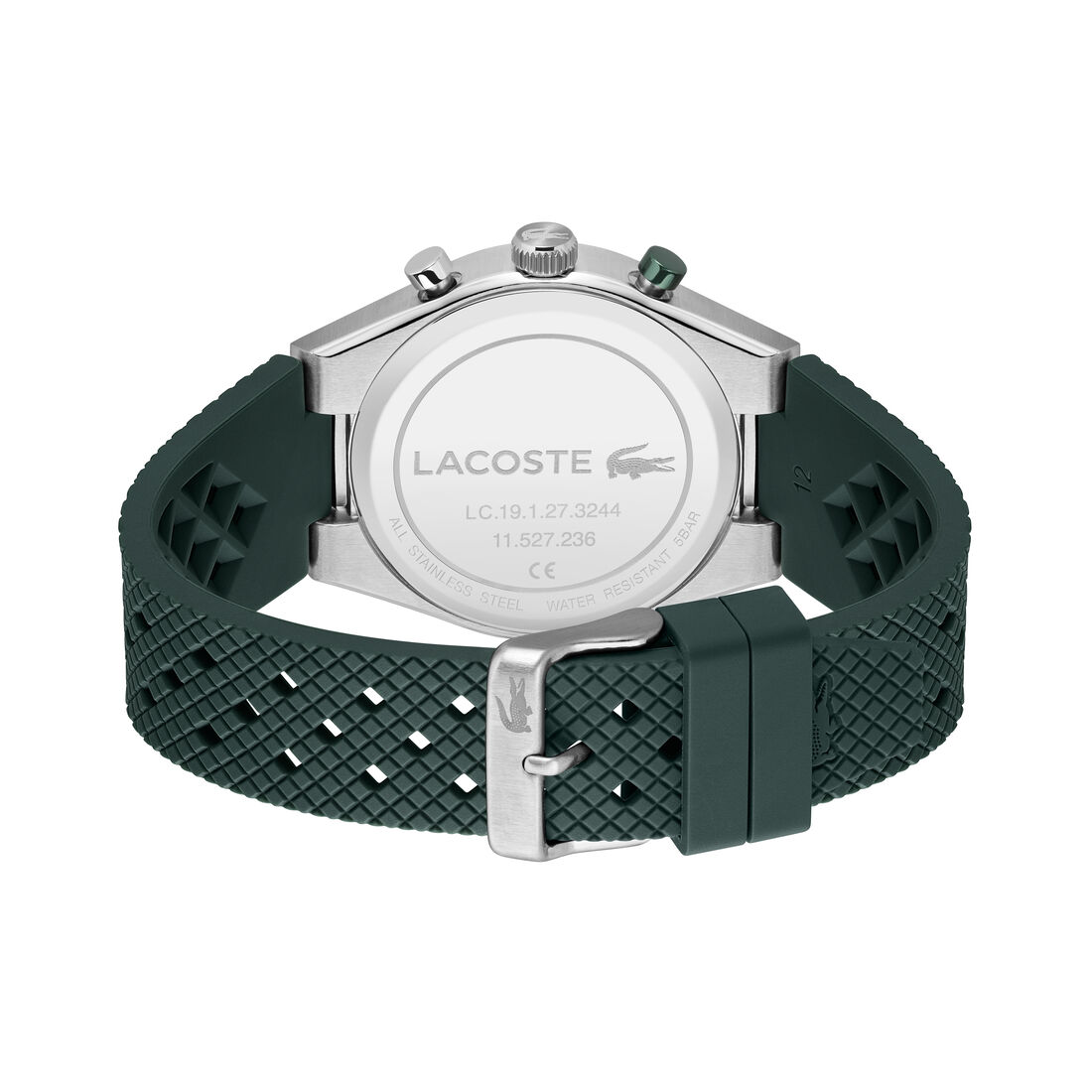 Green Silicone Strap Men's Watch Green Silicone Strap Men's Watch