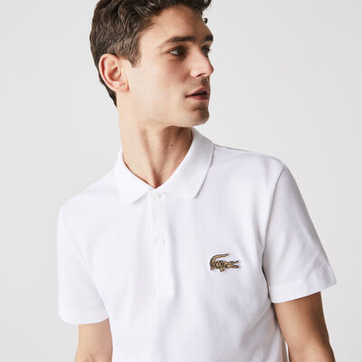 Men’s Lacoste Regular Fit Badge Cotton Piqué Polo