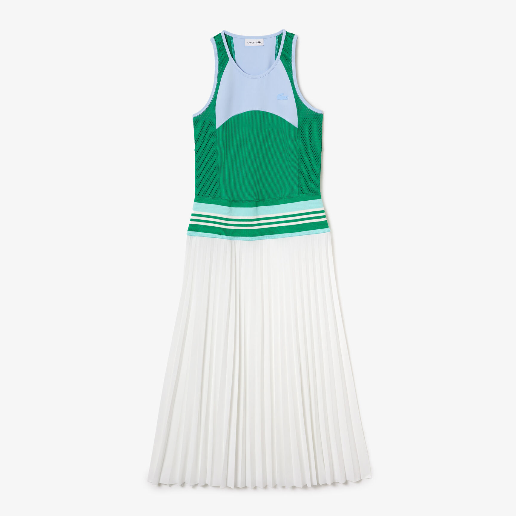 Women's Pleated Colour-block Tank Top Dress Women's Pleated Colour-block Tank Top Dress