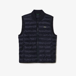 Men's Lacoste Padded Water-repellent Vest Jacket