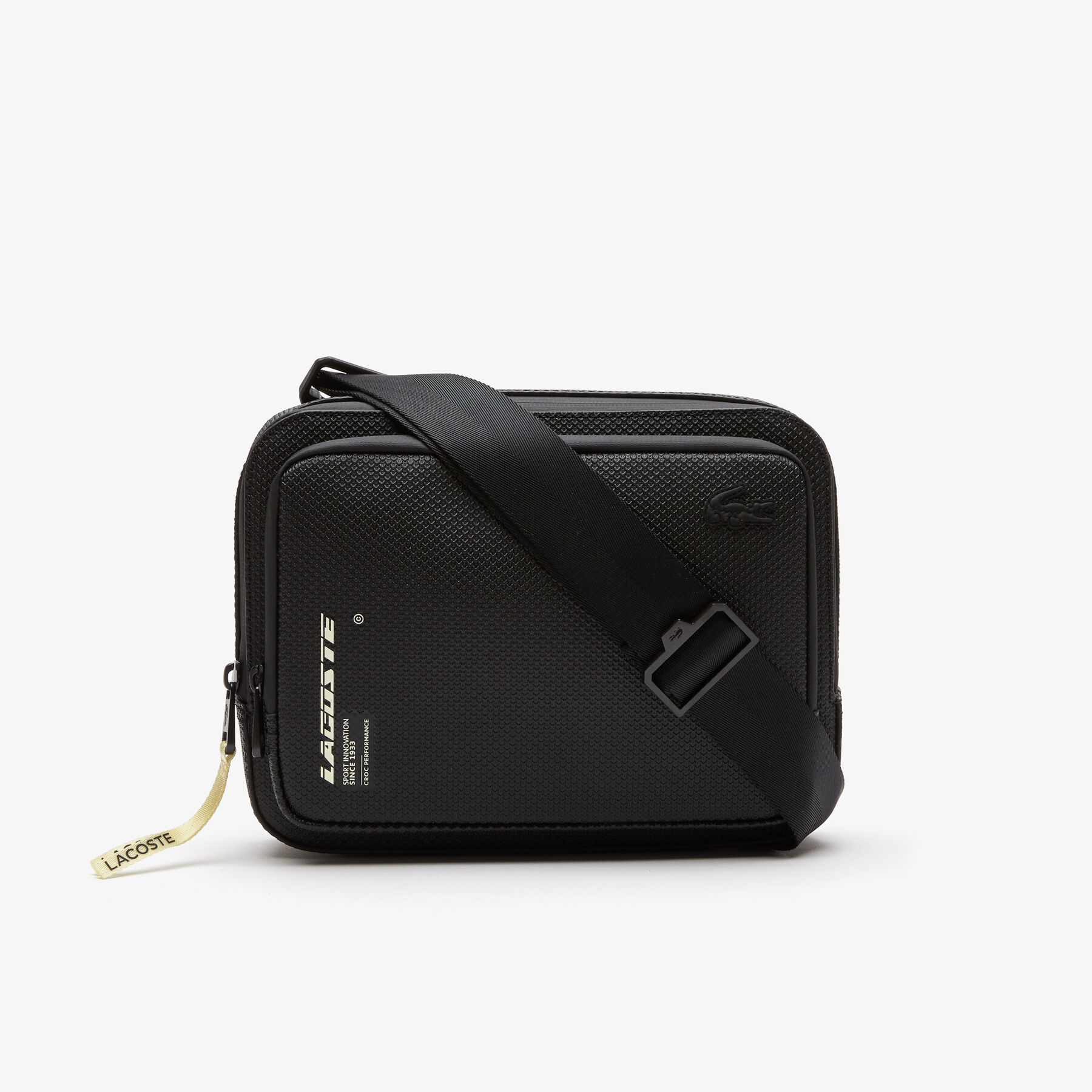 Men's Chantaco Contrast Branded Zip Reporter Bag lacoste men s chantaco contrast branded zip reporter bag