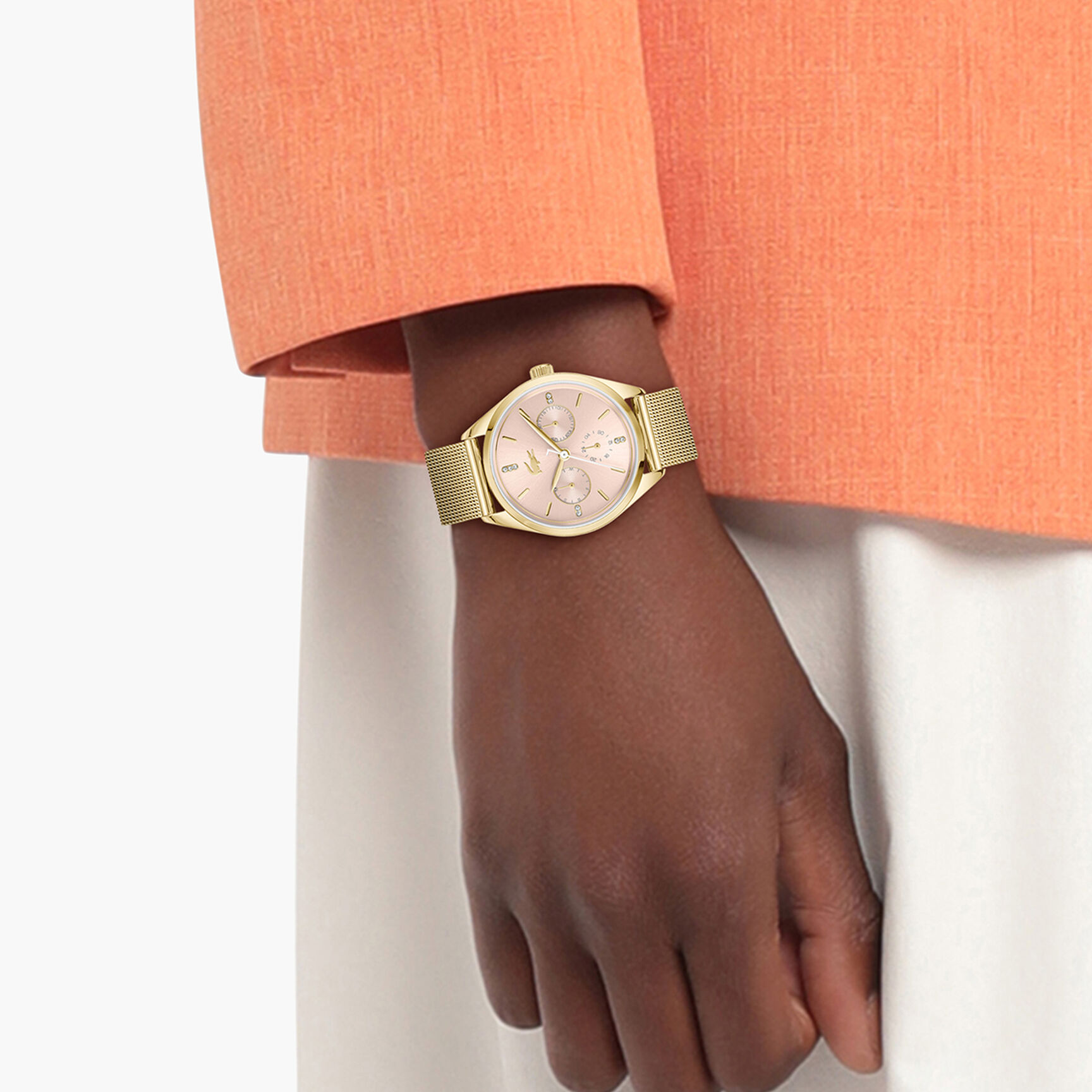 Thin Gold-Plated Steel Women's Watch Thin Gold-Plated Steel Women's Watch