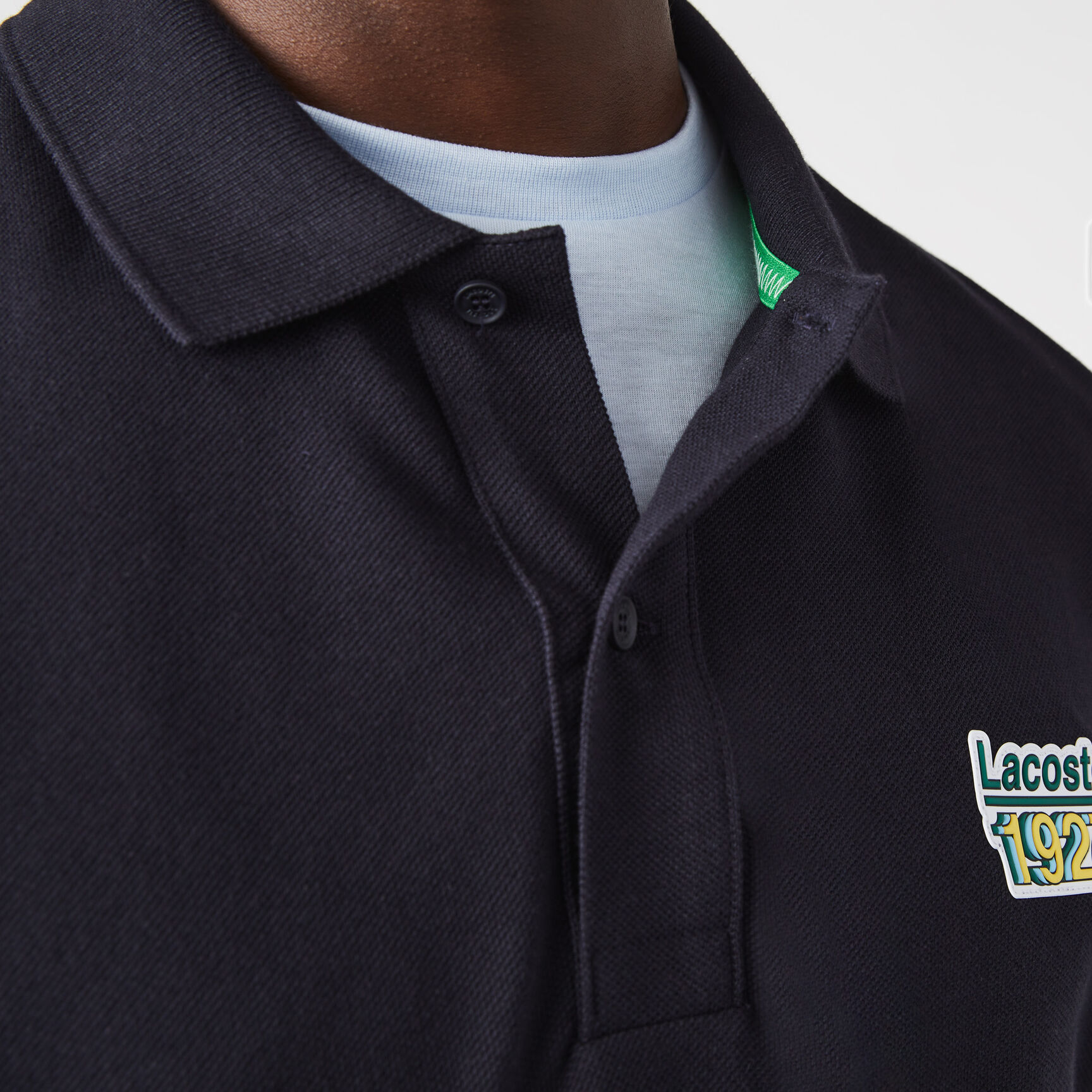 Men's Lacoste Badge Cotton Piqu&eacute; Regular Fit Polo