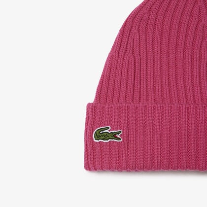 Rib Knit Brushed Wool Beanie Rib Knit Brushed Wool Beanie