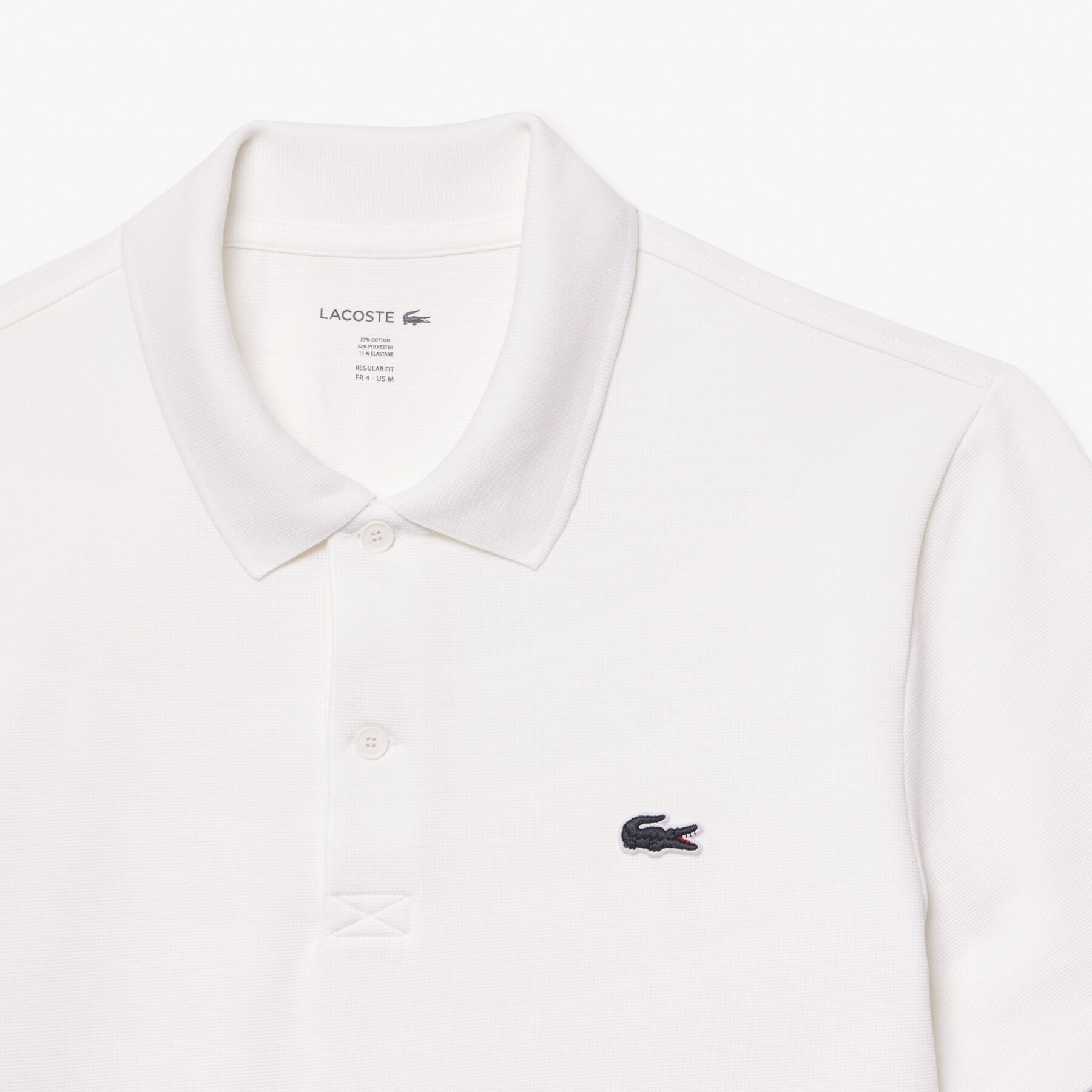 Regular Fit Cotton Blend Polo Shirt lacoste regular fit cotton blend polo shirt