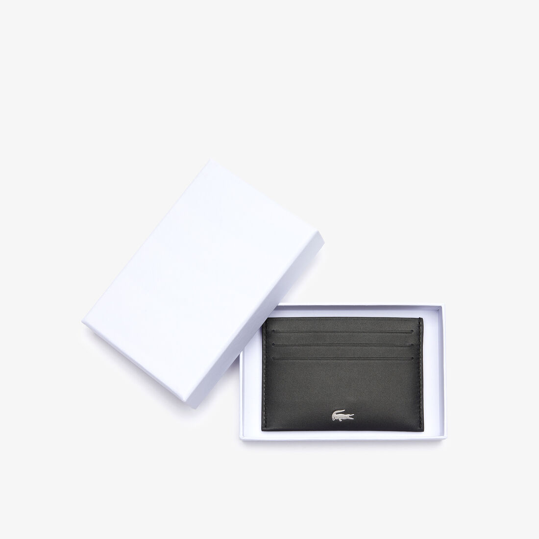 lacoste fg leather card holder
