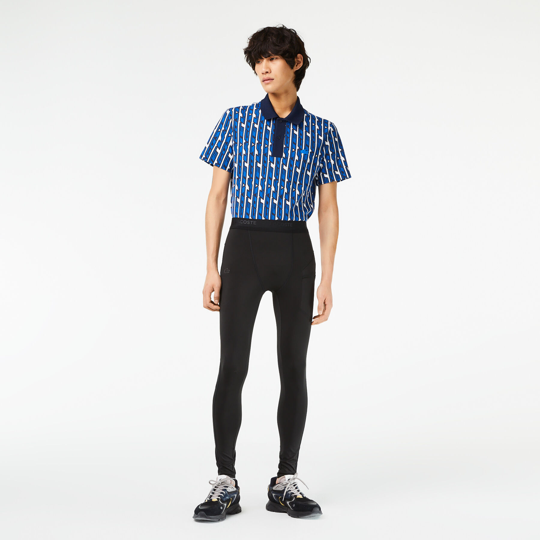 لغينغز بوليستر معاد تدويره للرجال مجموعة Lacoste SPORT لغينغز بوليستر معاد تدويره للرجال مجموعة Lacoste SPORT