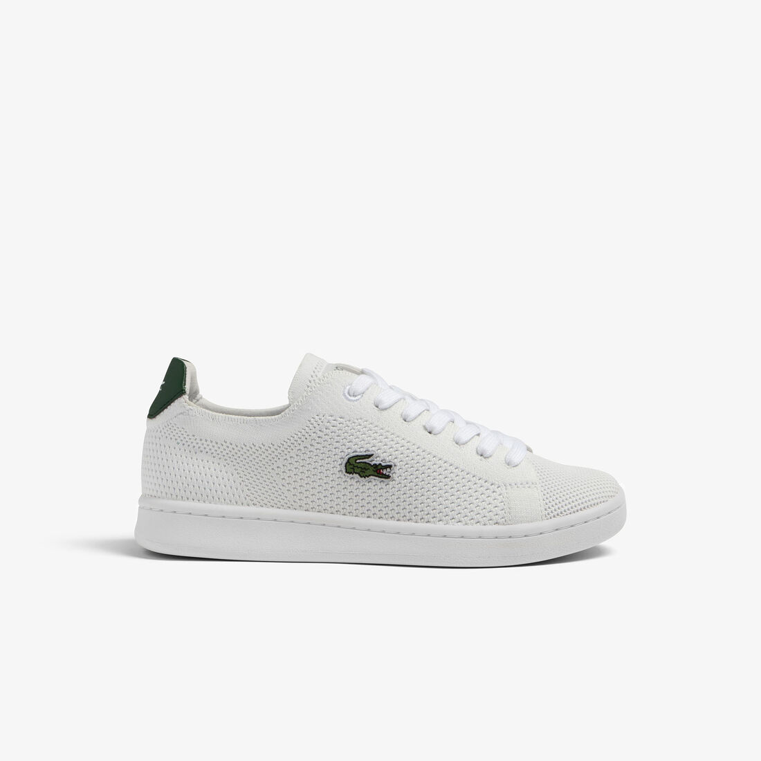 Women's Lacoste Carnaby Piqué Textile Heel Pop Trainers