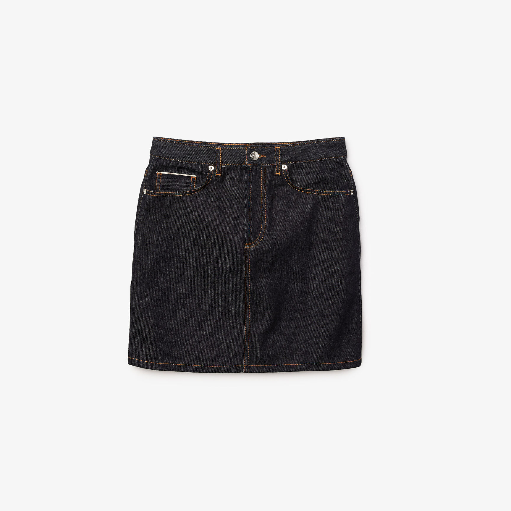 Women’s Straight Mid-Length Denim Skirt Women’s Straight Mid-Length Denim Skirt