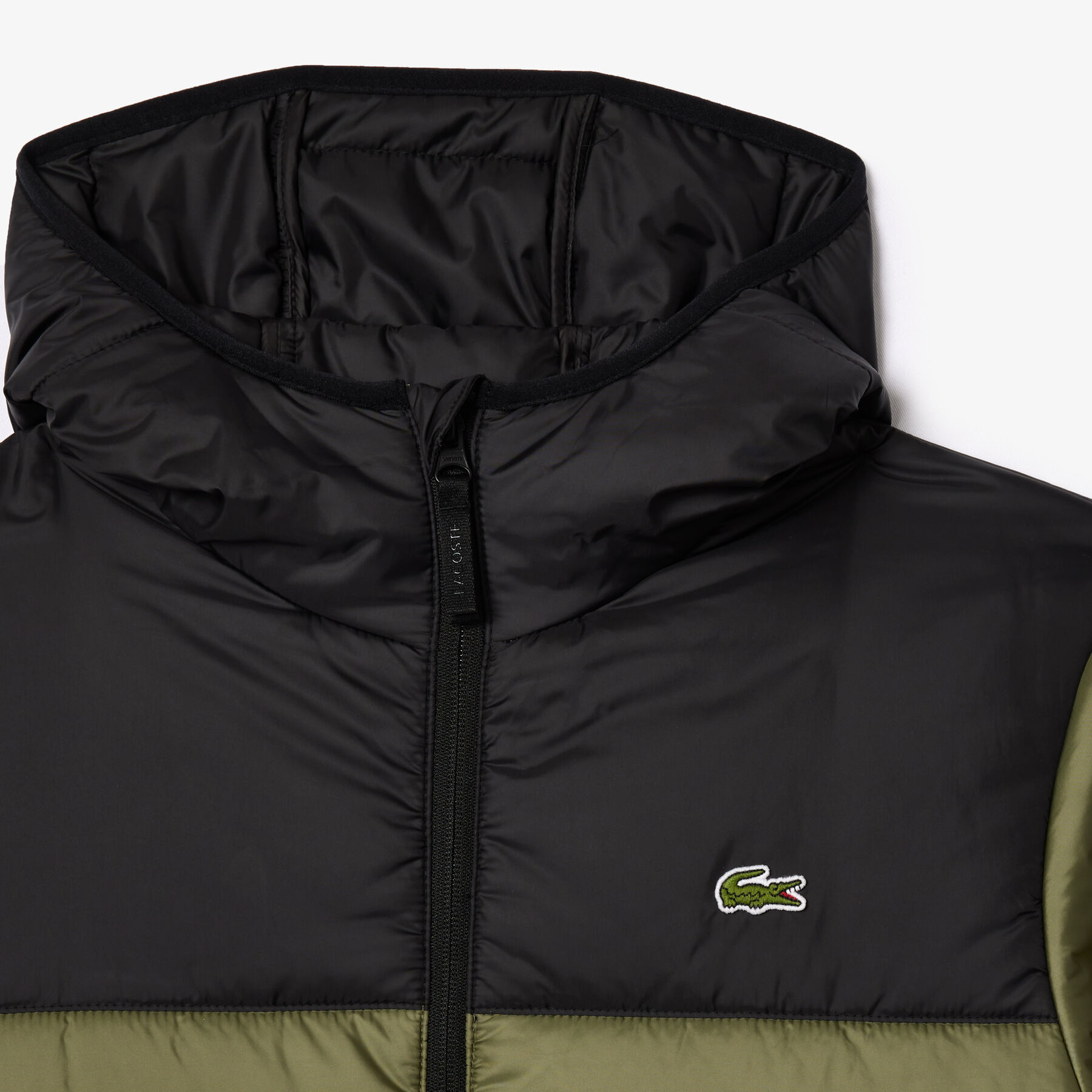 Water-Repellent Quilted Puffed Jacket lacoste water repellent quilted puffed jacket