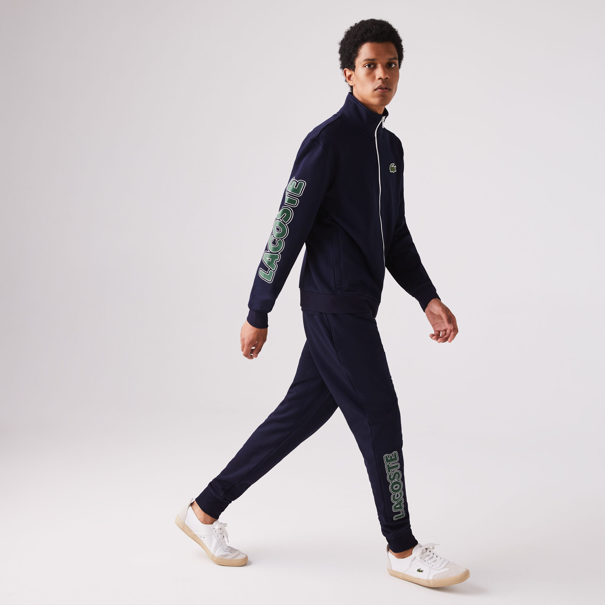 Lacoste fleece tracksuit hotsell