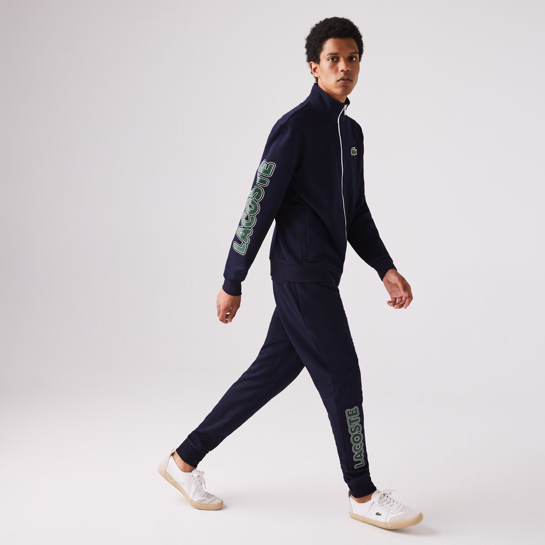 بذلة رياضية صوف من مجموعة Lacoste SPORT مع توقيع العلامة التجارية للرجال