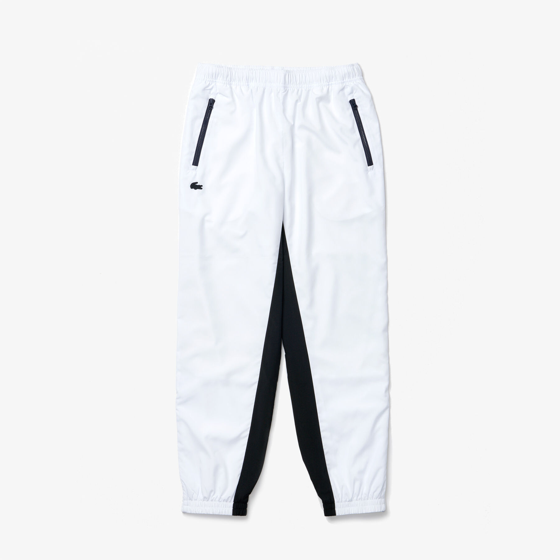 lacoste men s lightweight retro style colourblock tracksuit pants