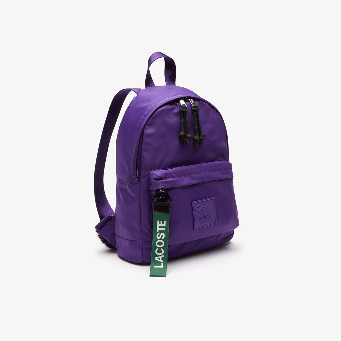 Women's Lacoste Signature Patch Branded Puller Backpack Women's Lacoste Signature Patch Branded Puller Backpack