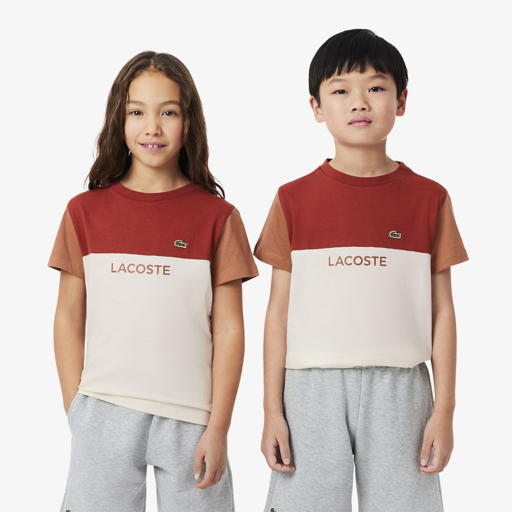 Cotton Colour-Block T-shirt