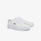 lacoste women s gripshot bl leather and synthetic trainers