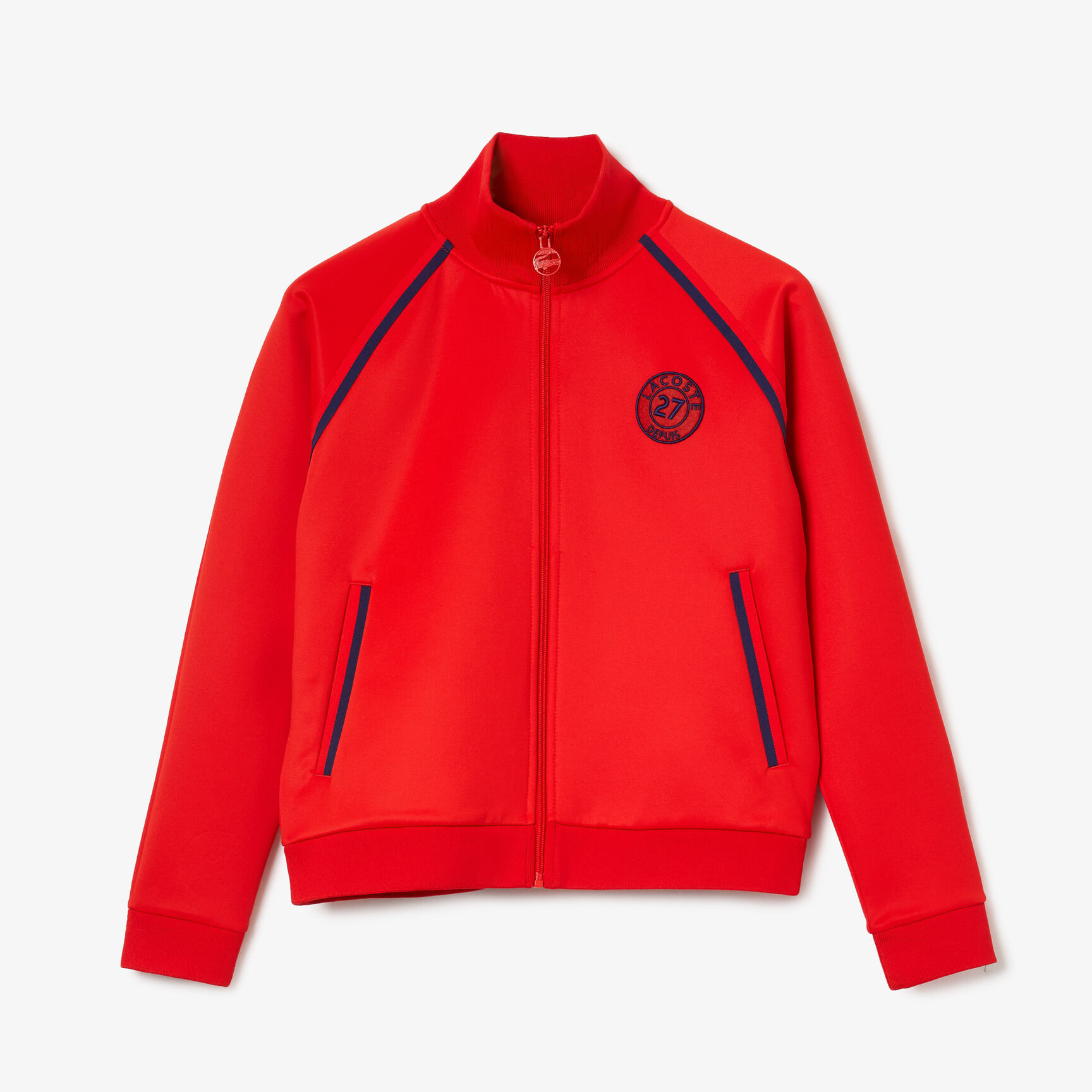 Women&rsquo;s Stand-Up Collar Vintage Style Zip Sweatshirt