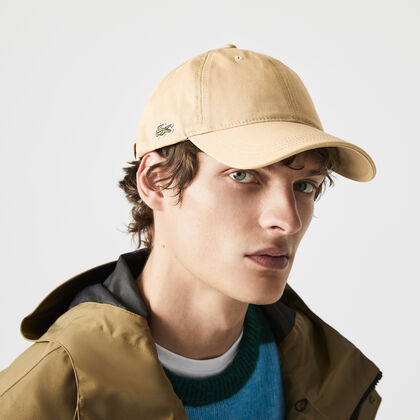 Men's Contrast Strap Cotton Cap