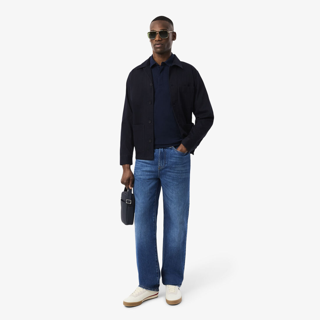 قميص بولو بيكيه باريسي بقصة عادية قميص بولو بيكيه باريسي بقصة عادية