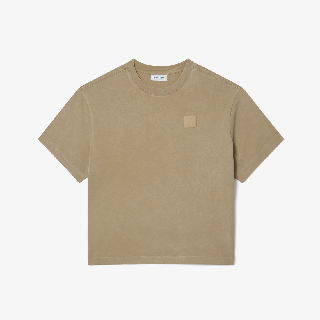 Oversized Wash Effect Badge T-shirt Oversized Wash Effect Badge T-shirt