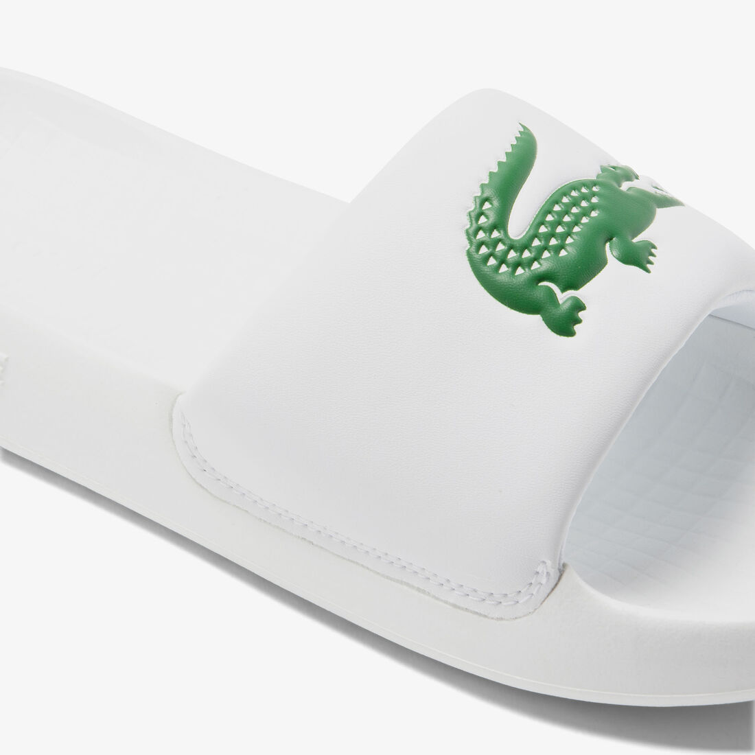 Men's Lacoste Croco 1.0 Synthetic Slides Men's Lacoste Croco 1.0 Synthetic Slides
