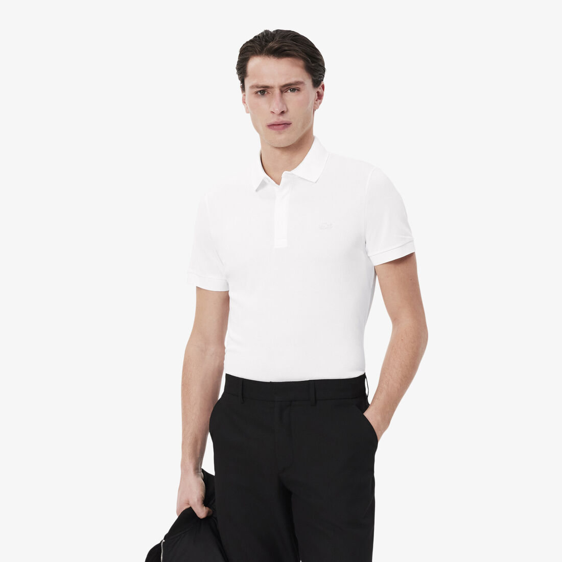 Regular Fit Paris Stretch Pique Polo Shirt