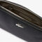 Women's Daily Classics Coated Piqué Canvas Zip Shoulder Bag lacoste women s daily classics coated piqu canvas zip shoulder bag