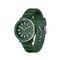 lacoste men silicone strap watch